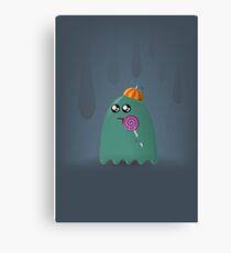Pac-Man Ghost Canvas Print