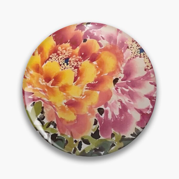 Item preview, Watercolor Water Flower in peachy pink designed and sold by American Mary Jane.