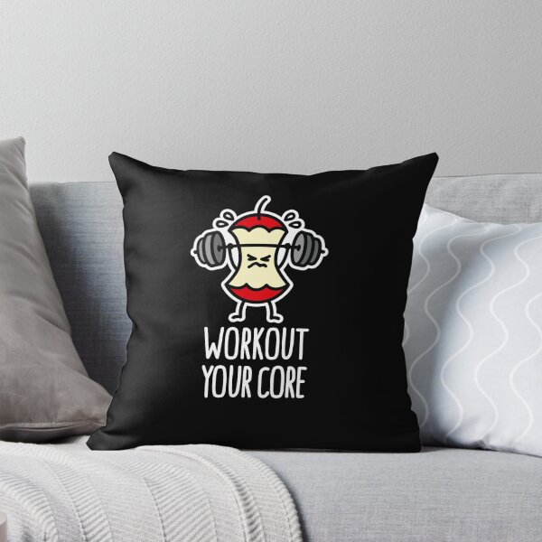 Item preview, Workout your core powerlifting apple core deadlift designed and sold by LaundryFactory.