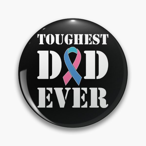 Item preview, Thyroid Cancer Toughest Dad Support designed and sold by BibiTeeDesign.