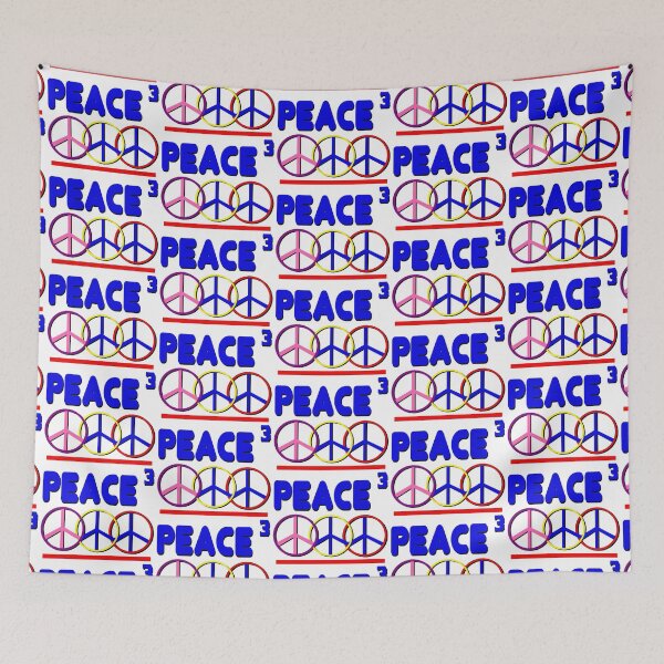 Item preview, Peace Trio Cubed designed and sold by PharrisArt.