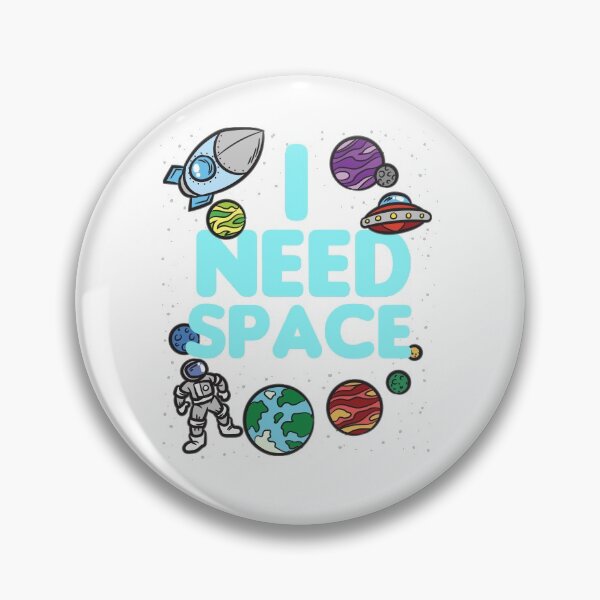 Item preview, I Need Space Funny Kids Solar System designed and sold by Moonpie90.