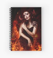 Demon Girl Spiral Notebook