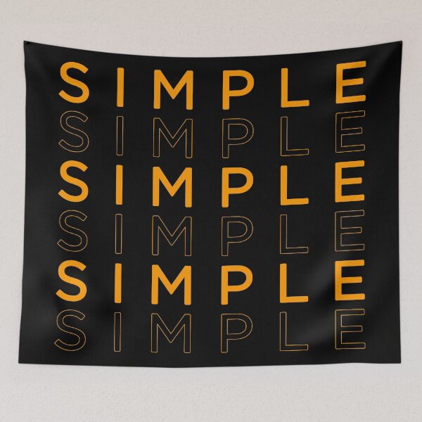 Item preview, Simple ( With Gold Letters)  designed and sold by lakidesigns.