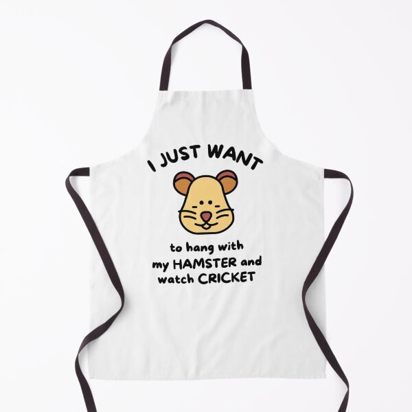 Item preview, I just want to hang with my hamster and watch cricket designed and sold by TheGreenGoat.
