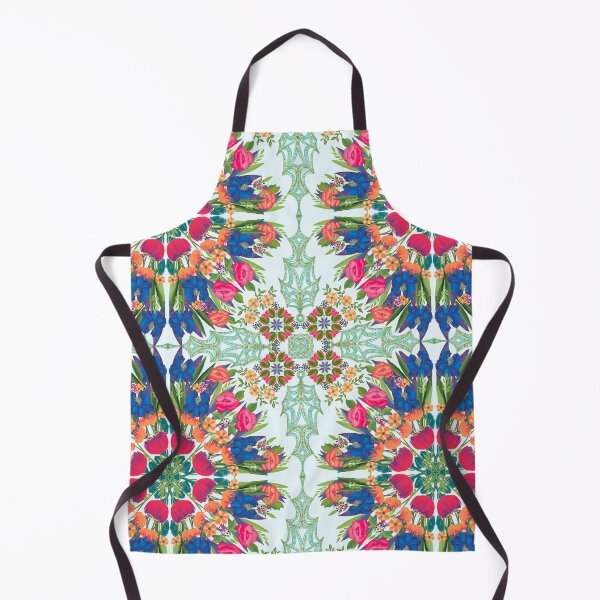 Item preview, Gouache Watercolor Floral Pattern on White designed and sold by ALEXIA SPEEKS.