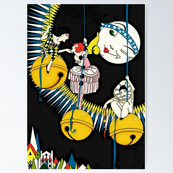 Item preview, “Pantomime on Jingle Bells” by Jose Carlos designed and sold by PatricianneK.