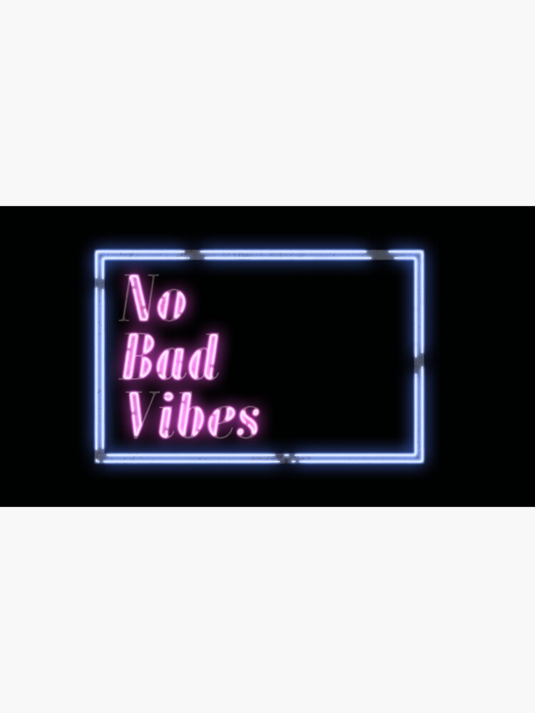 No Bad Vibes Sticker For Sale By Willibroad Redbubble 0792