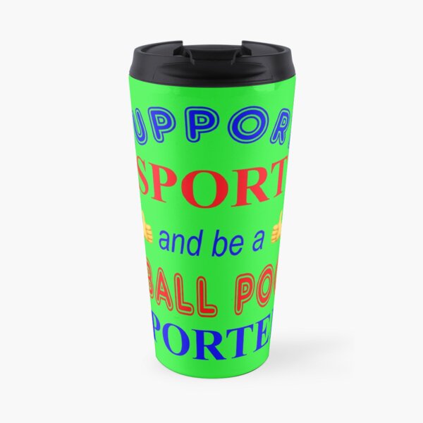 Support Sport 9 Ball Pool Sporter Travel Mug