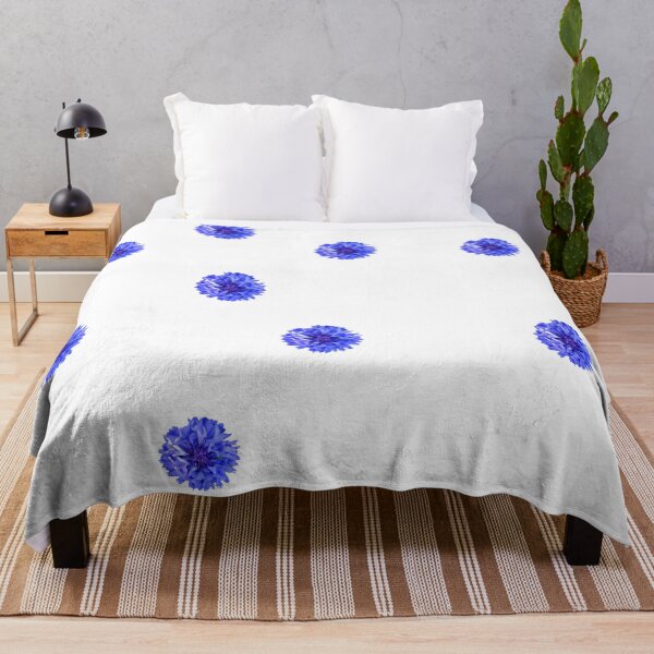Item preview, Blue flowers designed and sold by ISMABerry.