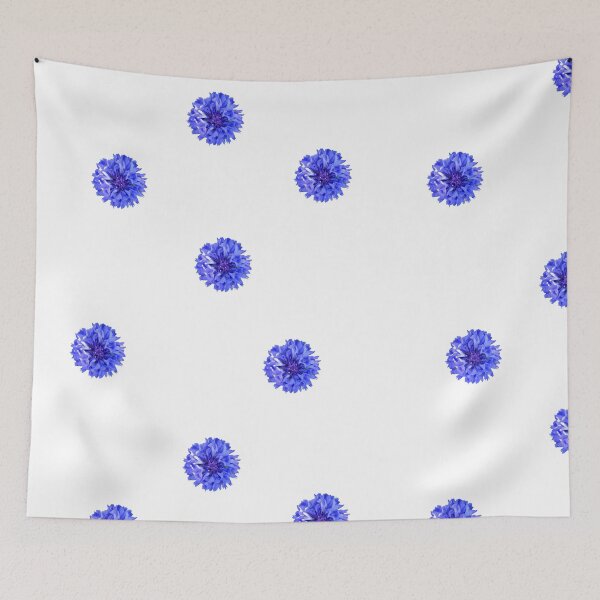 Item preview, Blue flowers designed and sold by ISMABerry.