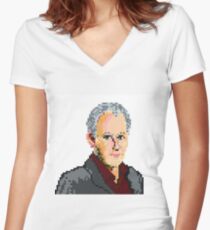 Peter Davison Women's Fitted V-Neck T-Shirt