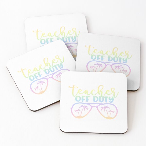 Item preview, Teacher off duty - funny teacher quote/gift  designed and sold by PickaSticka.