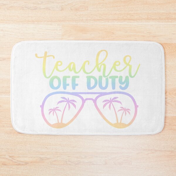 Item preview, Teacher off duty - funny teacher quote/gift  designed and sold by PickaSticka.