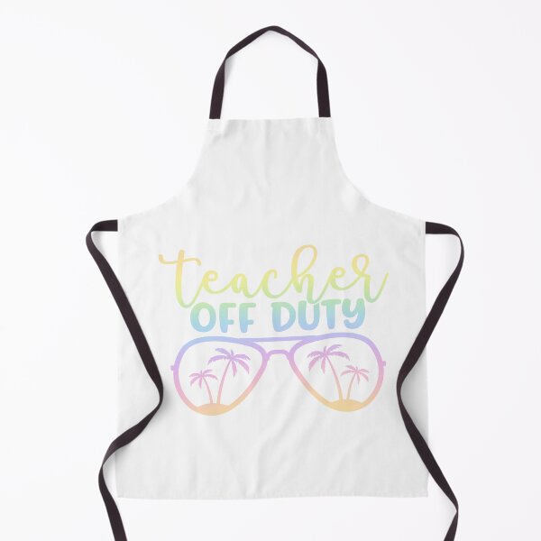 Item preview, Teacher off duty - funny teacher quote/gift designed and sold by PickaSticka.