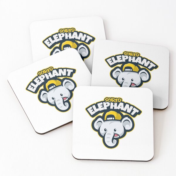 Item preview, Scared Elephant designed and sold by hartaikrisz.