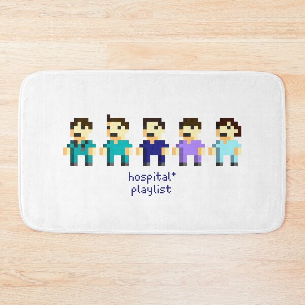 Item preview, Hospital Playlist Pixel - K-drama designed and sold by gambarin-art.