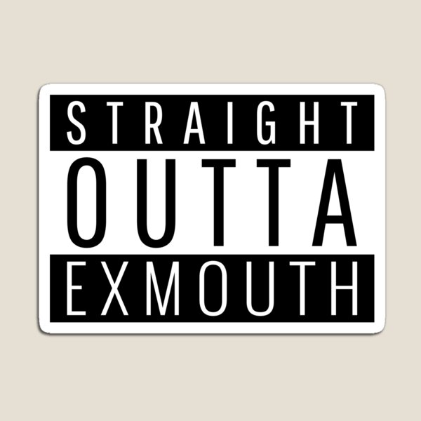 Item preview, Straight Outta Exmouth Western Australia designed and sold by Teelogic.