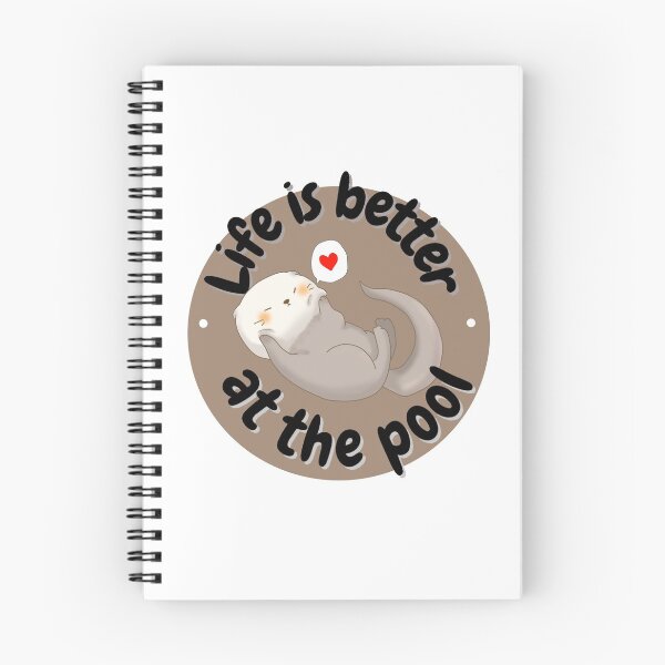 Item preview, Life is better at the pool- otter designed and sold by Faq-Qaf.