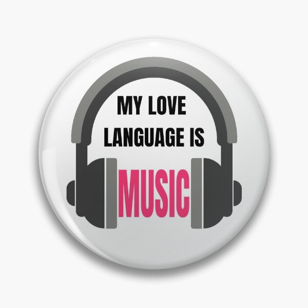 Item preview, Music is my love language designed and sold by JuliaBaro.