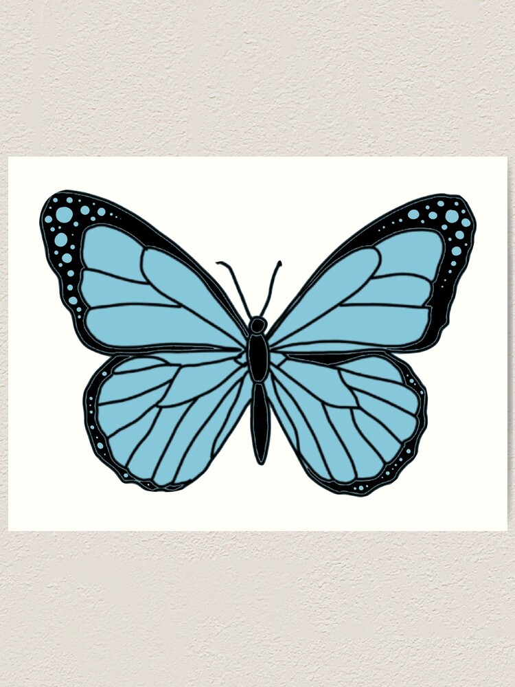 Butterfly / design 11, an art print by Emii Emilova - INPRNT