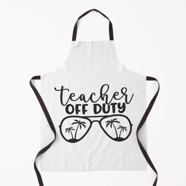 Item preview, Teacher off duty - funny teacher quote/gift designed and sold by PickaSticka.