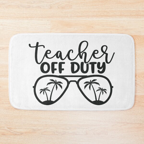 Item preview, Teacher off duty - funny teacher quote/gift  designed and sold by PickaSticka.