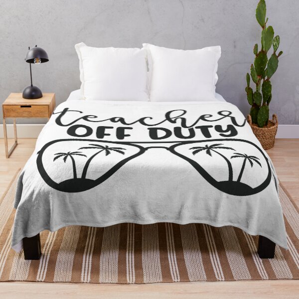 Item preview, Teacher off duty - funny teacher quote/gift designed and sold by PickaSticka.