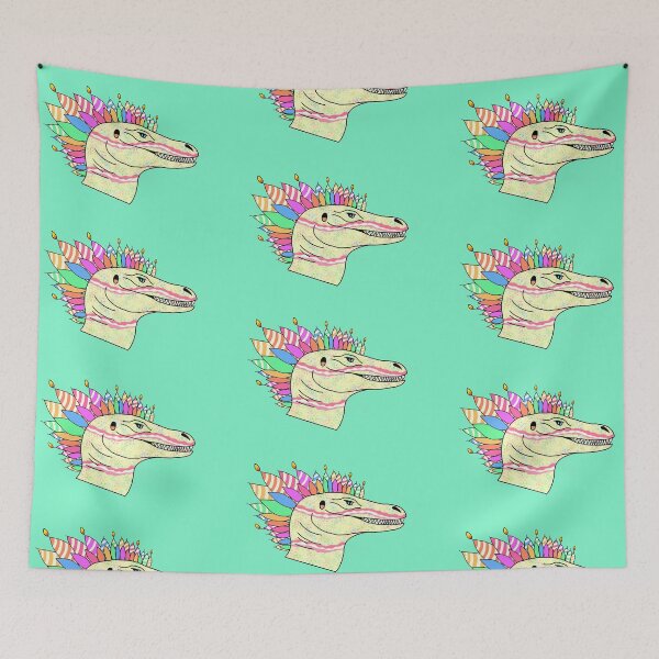 Item preview, Bennie The Birthday Raptor designed and sold by Emma Knapton.