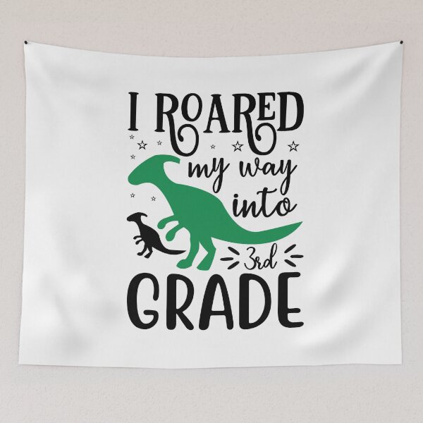 Item preview, Funny I Roared My Way Into 3rd Grade designed and sold by goyette20.