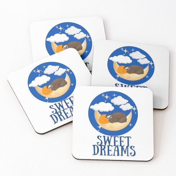 Item preview, Sweet Dreams Sloth On The Moon designed and sold by IslandDrip.
