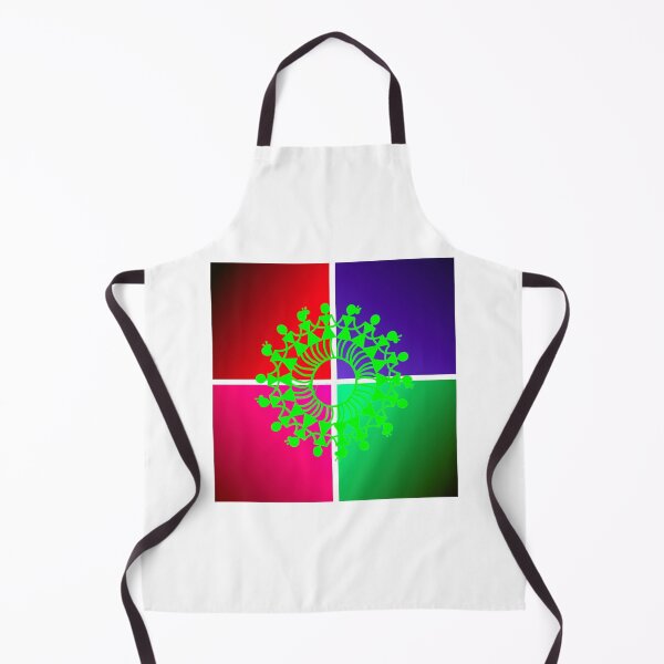 Item preview, WARLI ART ON COLOR QUAD BACKGROUND designed and sold by samArtline.