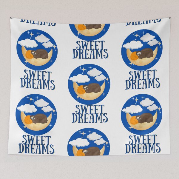 Item preview, Sweet Dreams Sloth On The Moon designed and sold by IslandDrip.