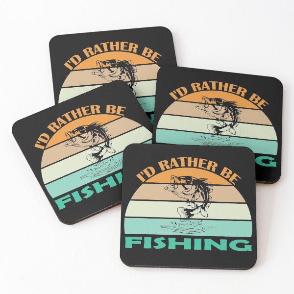Item preview, I'd Rather Be Fishing T-Shirt Funny Fathers Day Fishing Gift for Husband Fisherman designed and sold by 92160057.