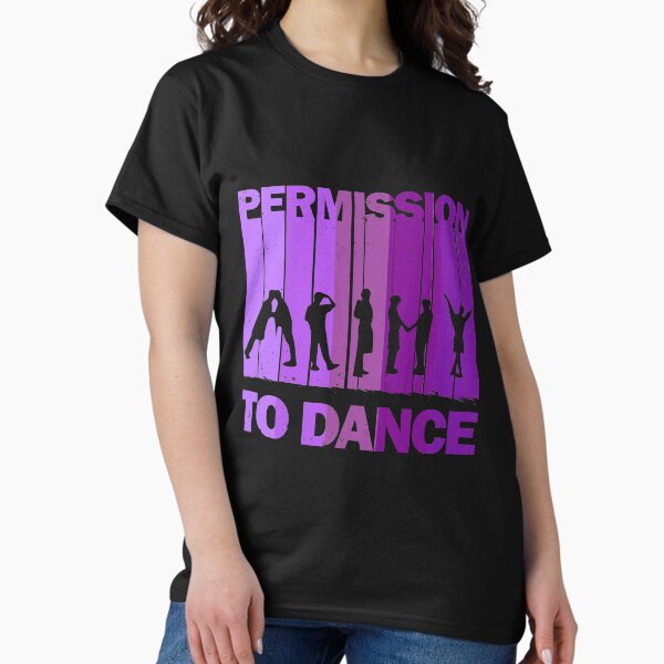 Vista previa del artículo con la obra «Permiso para bailar - Silueta del ejército», diseñado y vendido por trendistic.