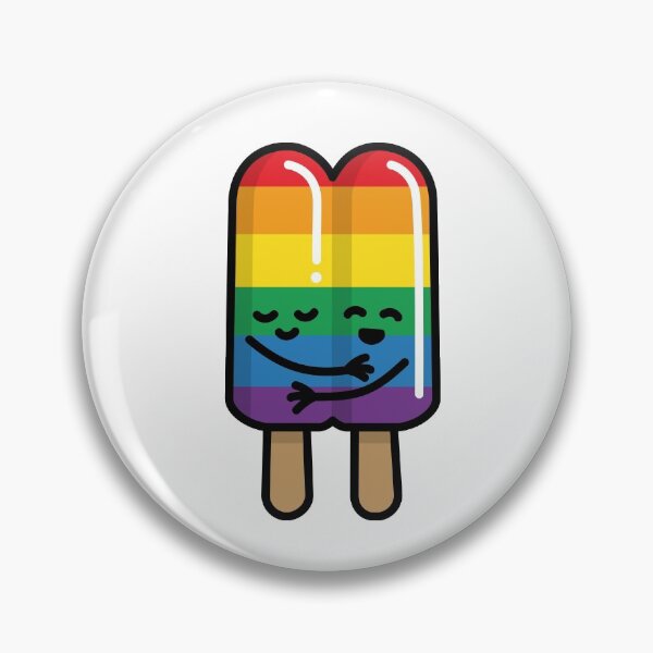 Item preview, Gay marriage popsicle Rainbow flag LGBT acceptance designed and sold by LaundryFactory.