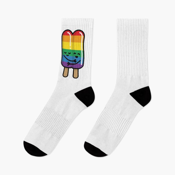 Item preview, Gay marriage popsicle Rainbow flag LGBT acceptance designed and sold by LaundryFactory.