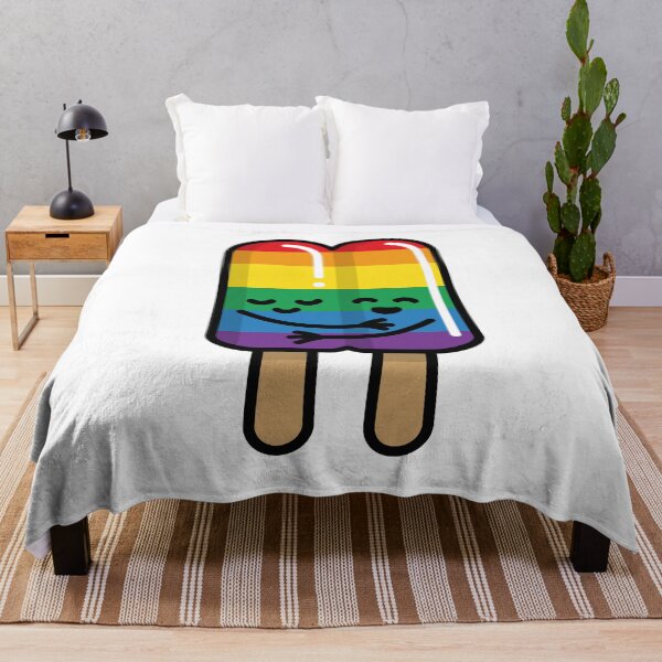 Item preview, Gay marriage popsicle Rainbow flag LGBT acceptance designed and sold by LaundryFactory.
