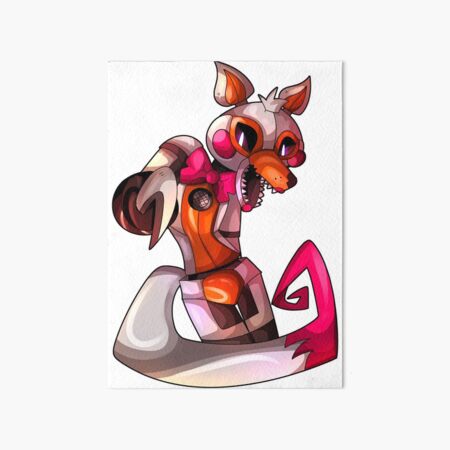 Funtime Foxy and Lolbit | Art Board Print