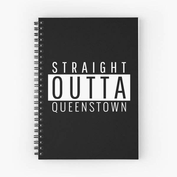 Item preview, Straight Outta Queenstown Tasmania  designed and sold by Teelogic.