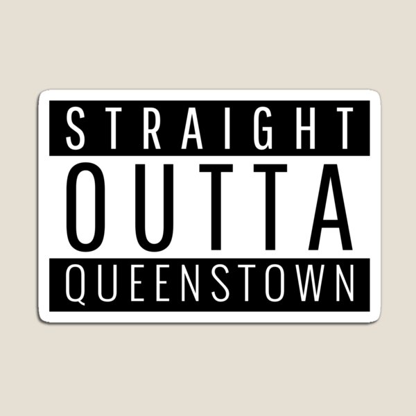 Item preview, Straight Outta Queenstown Tasmania  designed and sold by Teelogic.