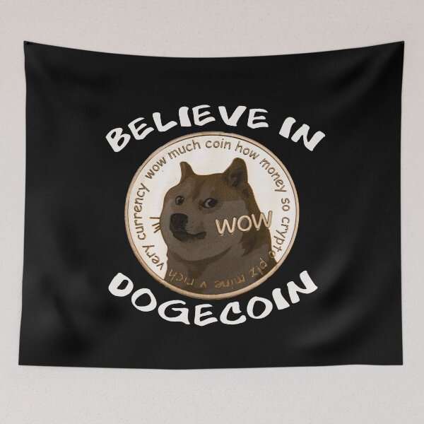 Item preview, Believe in Dogecoin Shirts and More designed and sold by Jungleful33.