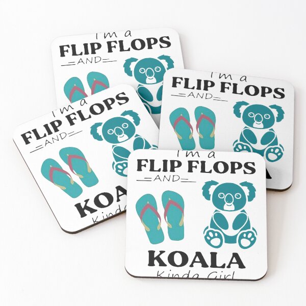 Item preview, I'm A Flip Flop And Cat Koala Girl designed and sold by GilmoPollard88.