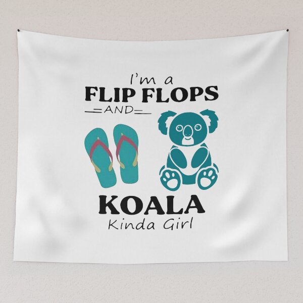 Item preview, I'm A Flip Flop And Cat Koala Girl designed and sold by GilmoPollard88.