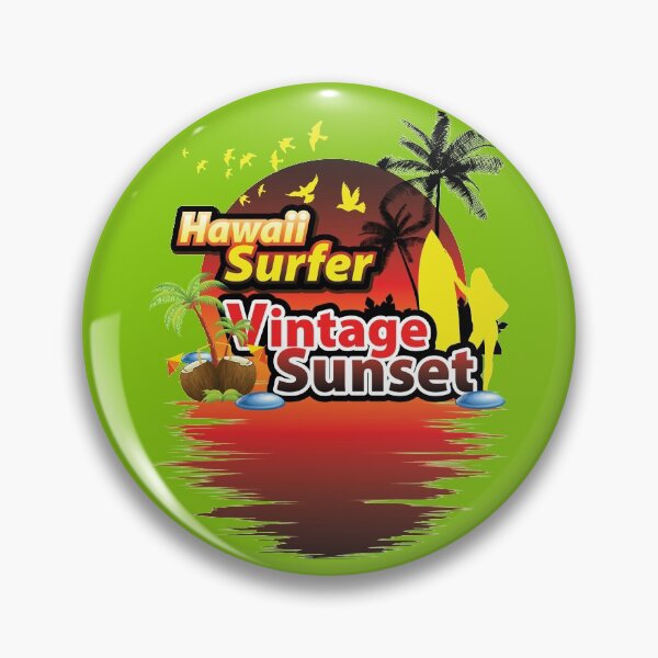 Artikelvorschau, VINTAGE HAWAII SUNSET SURFER S entworfen und verkauft von RIGHTCHUS.