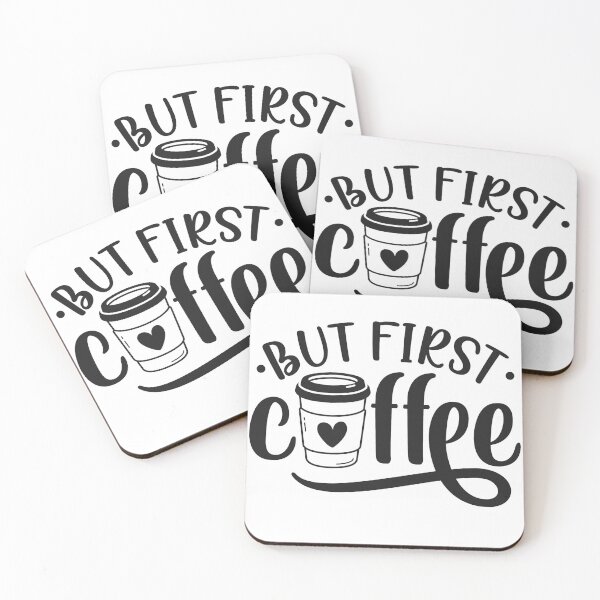 Item preview, But First Coffee designed and sold by TPLDesign.