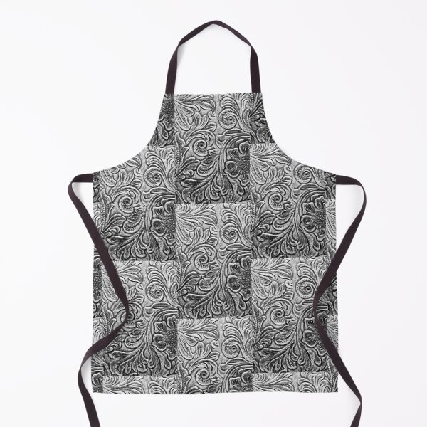 Item preview, Gray Western Floral Scrollwork Design designed and sold by RandP Walriven.
