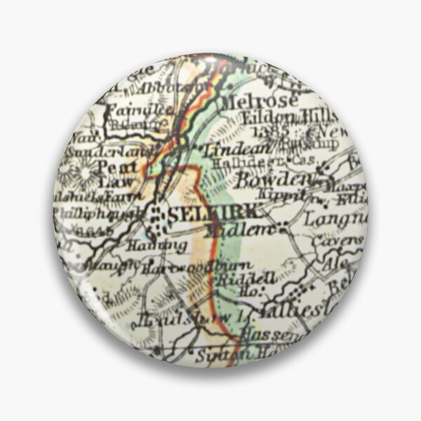 Item preview, SELKIRK & surrounding area map 1899 designed and sold by yourscotland.