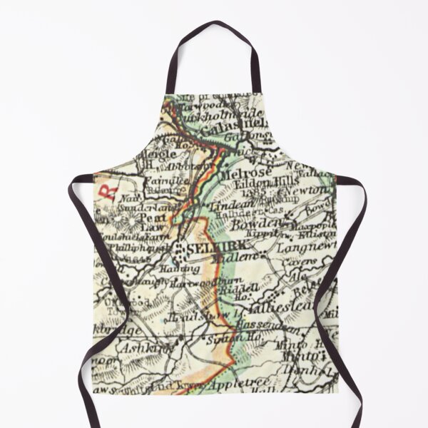 Item preview, SELKIRK & surrounding area map 1899 designed and sold by yourscotland.