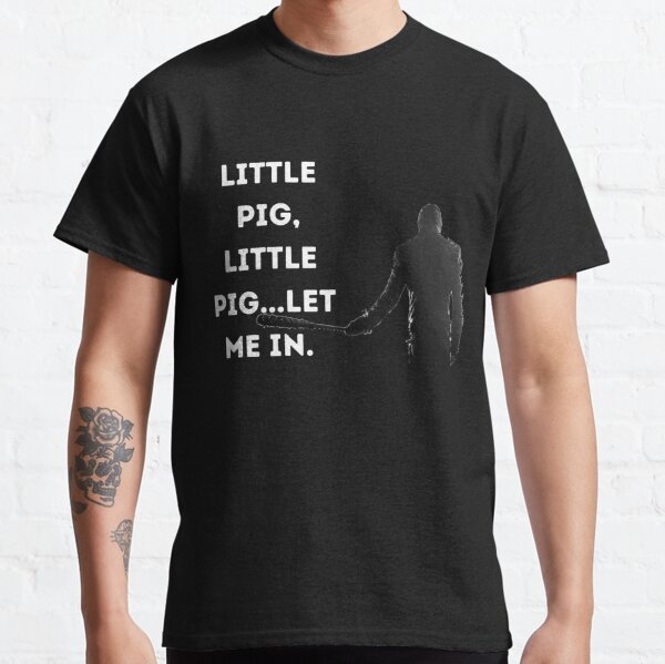 The Walking Dead Negan Little Pig Let Me In Shirt The Walking Dead Shop T  Shirt - Hnatee